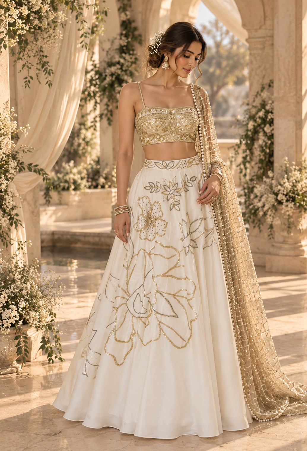 Flower Garden Lehenga