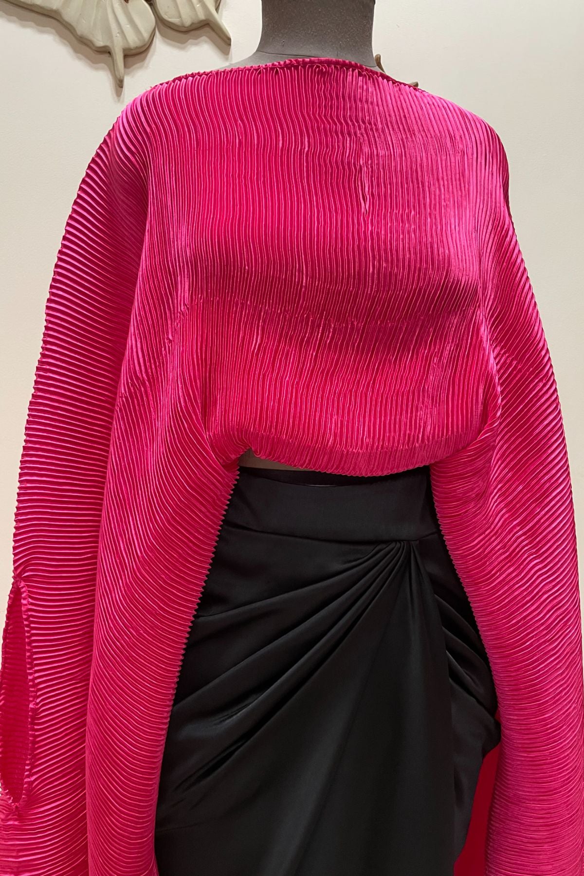 Pleated Cape/ Skirt