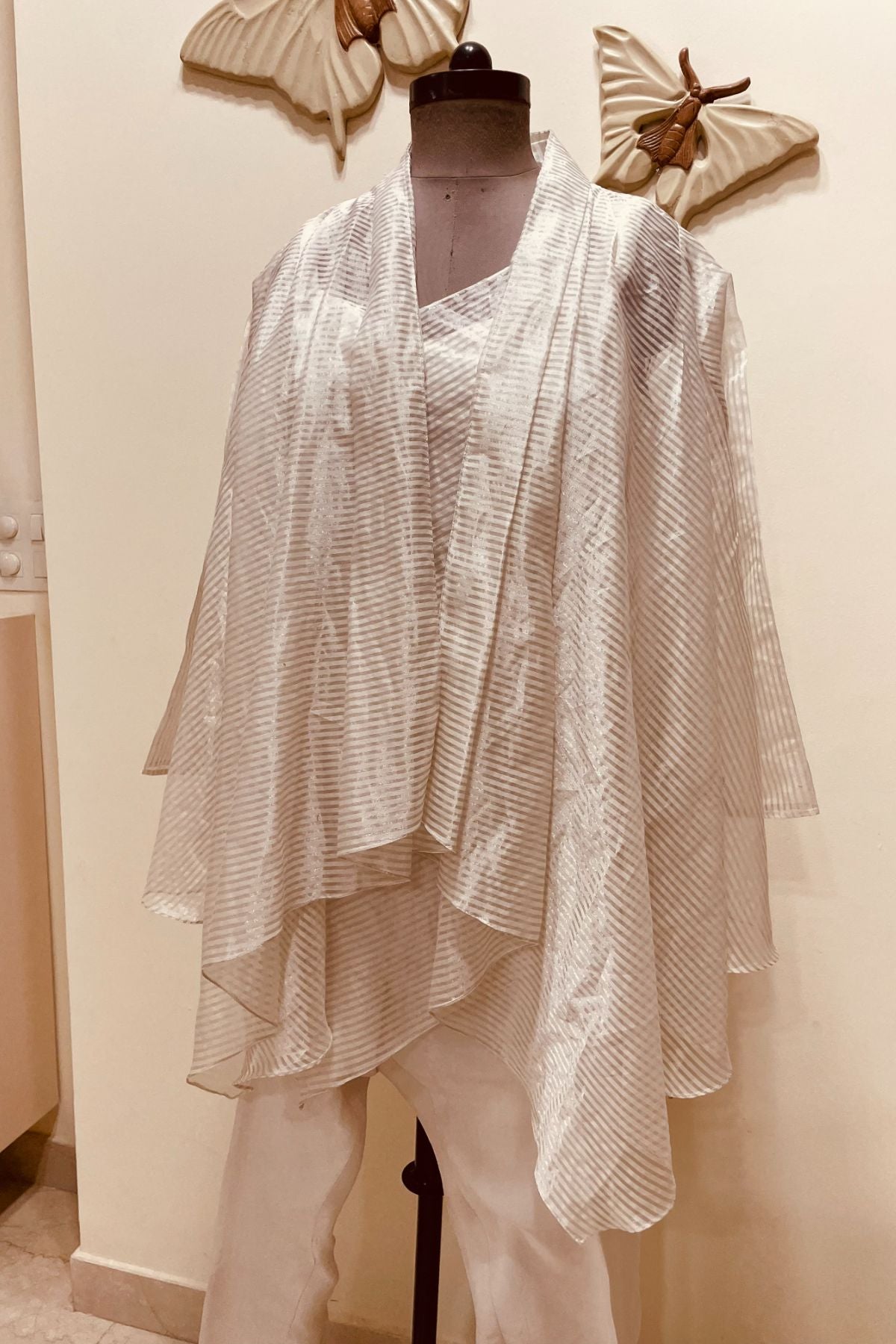 Ivory Cape and Pants