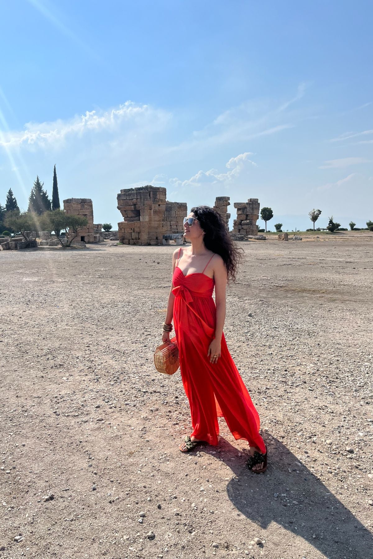 Orange Co Ord Set