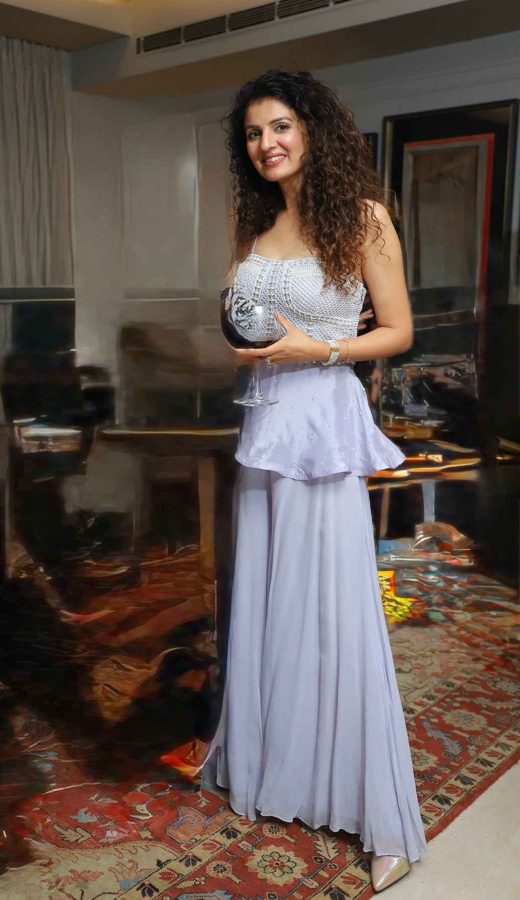 Dew Drop Peplum/ Pants