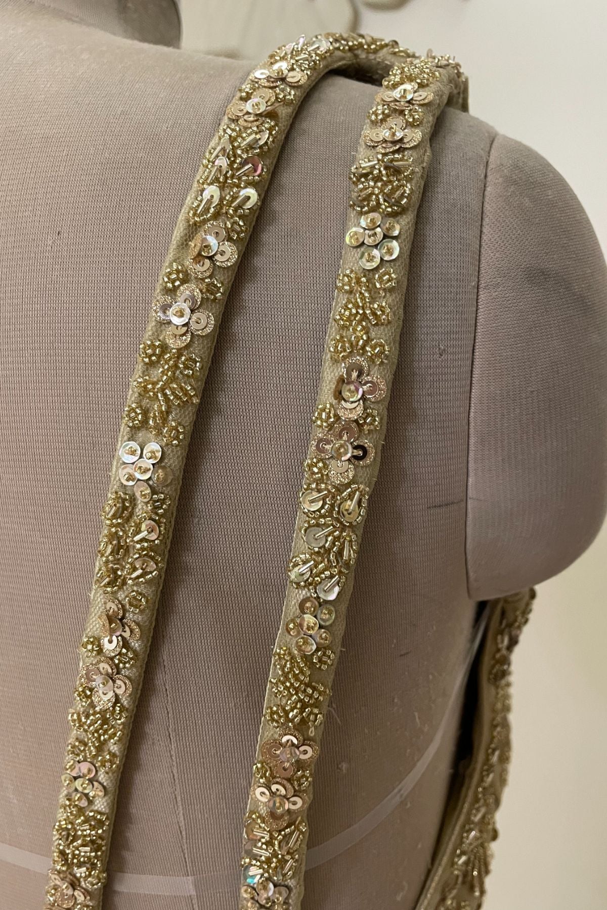 Gold Drape Saree