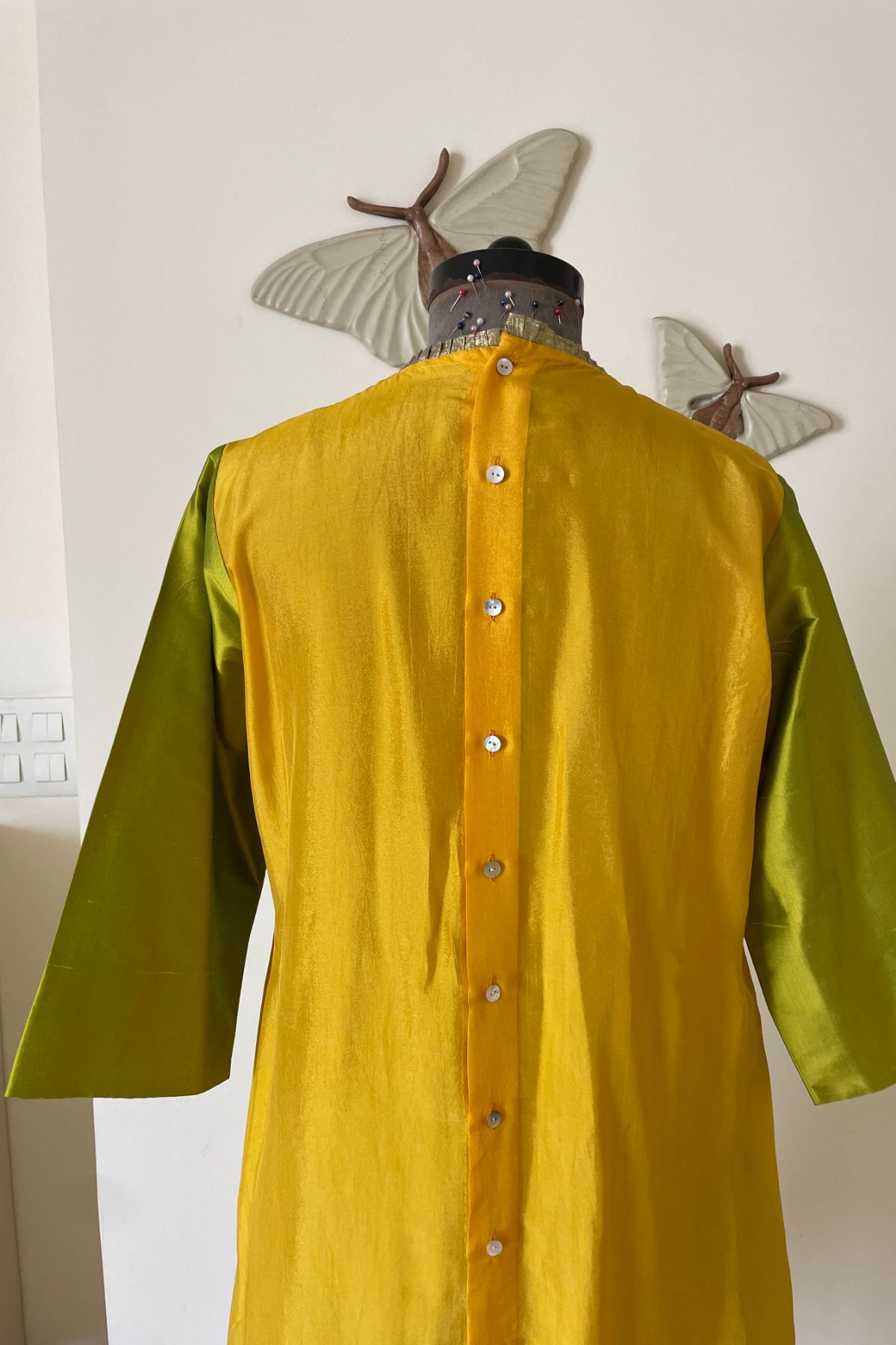Hand Smocked Tuck Suit
