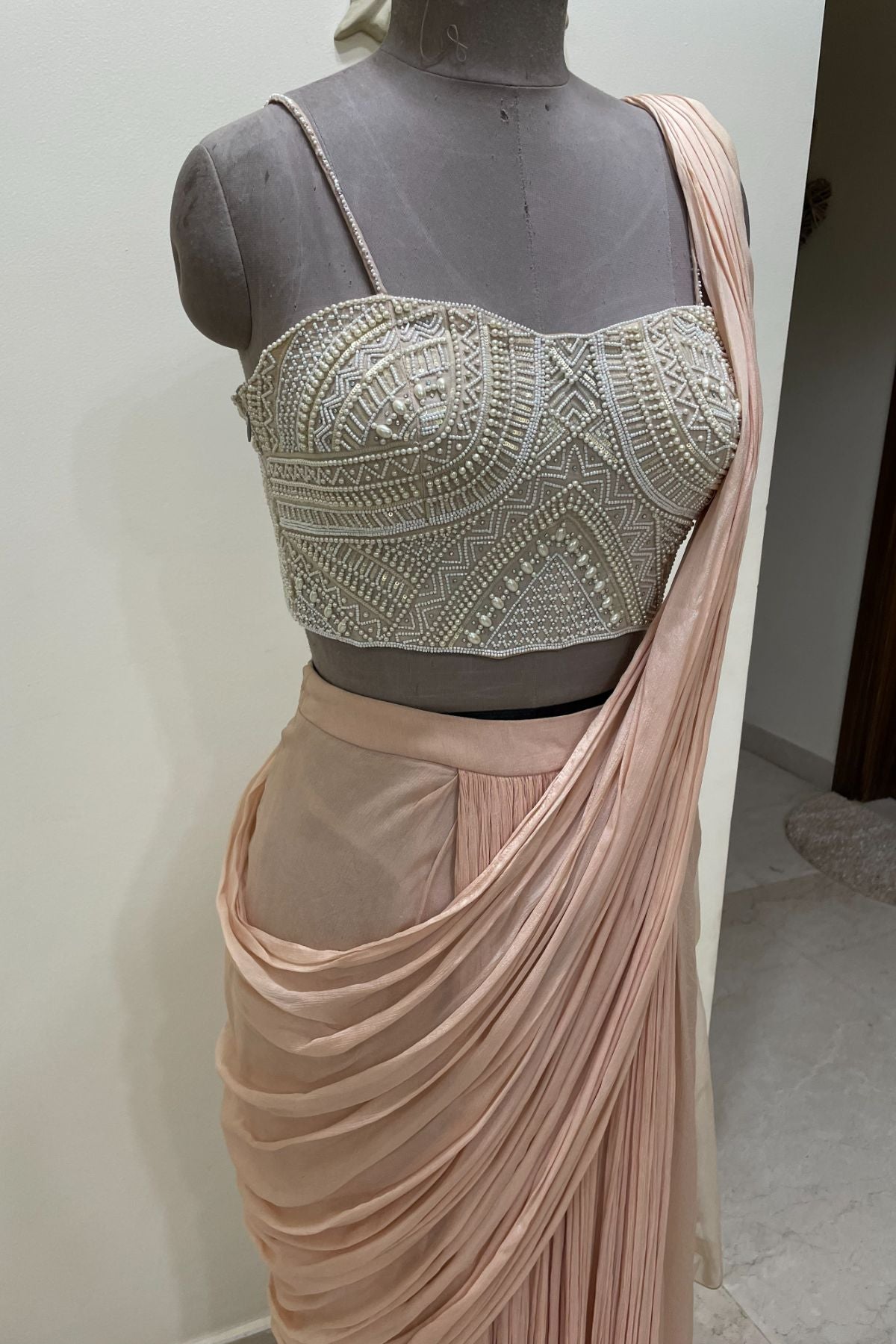 Dew Drop Draped Saree