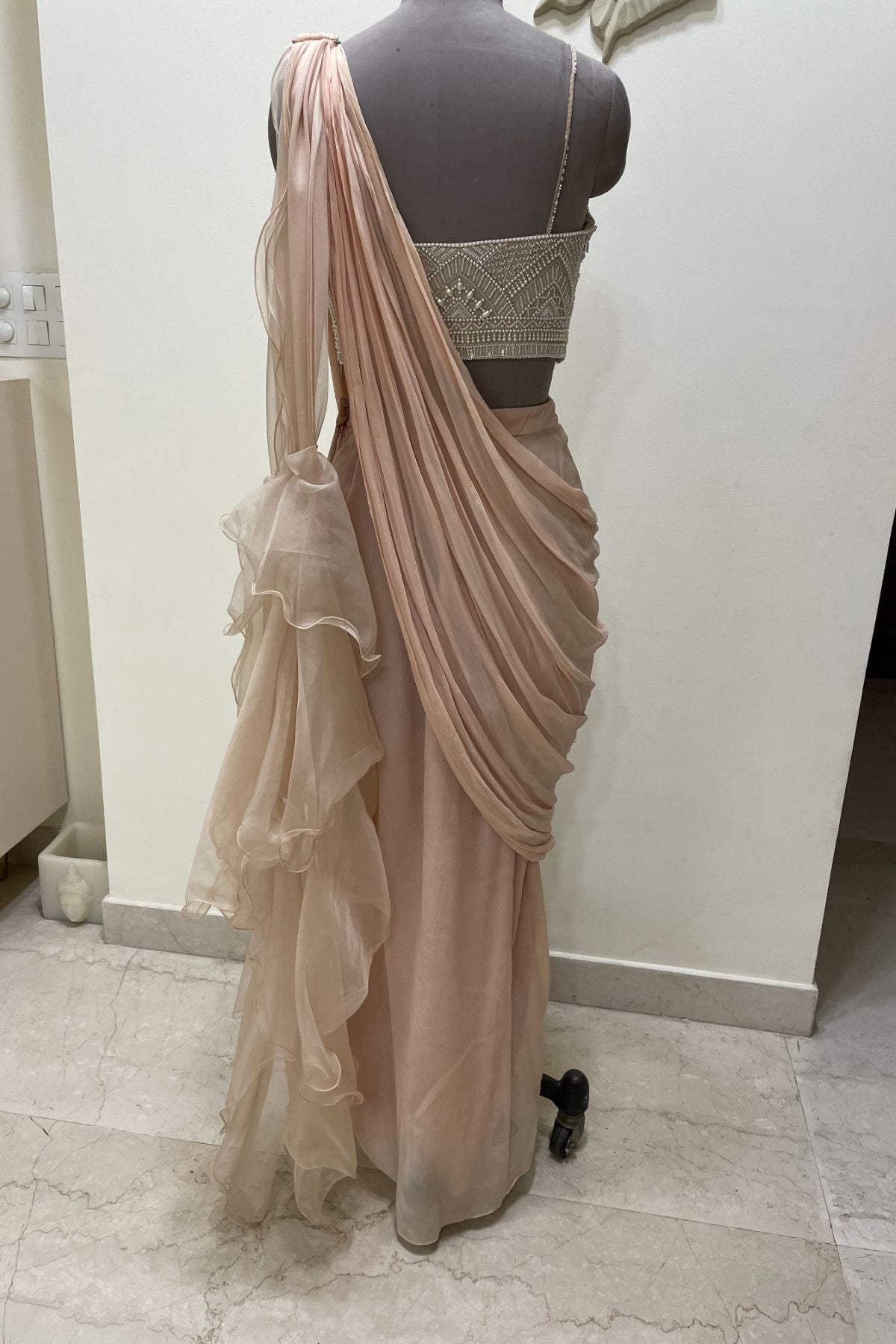 Dew Drop Draped Saree