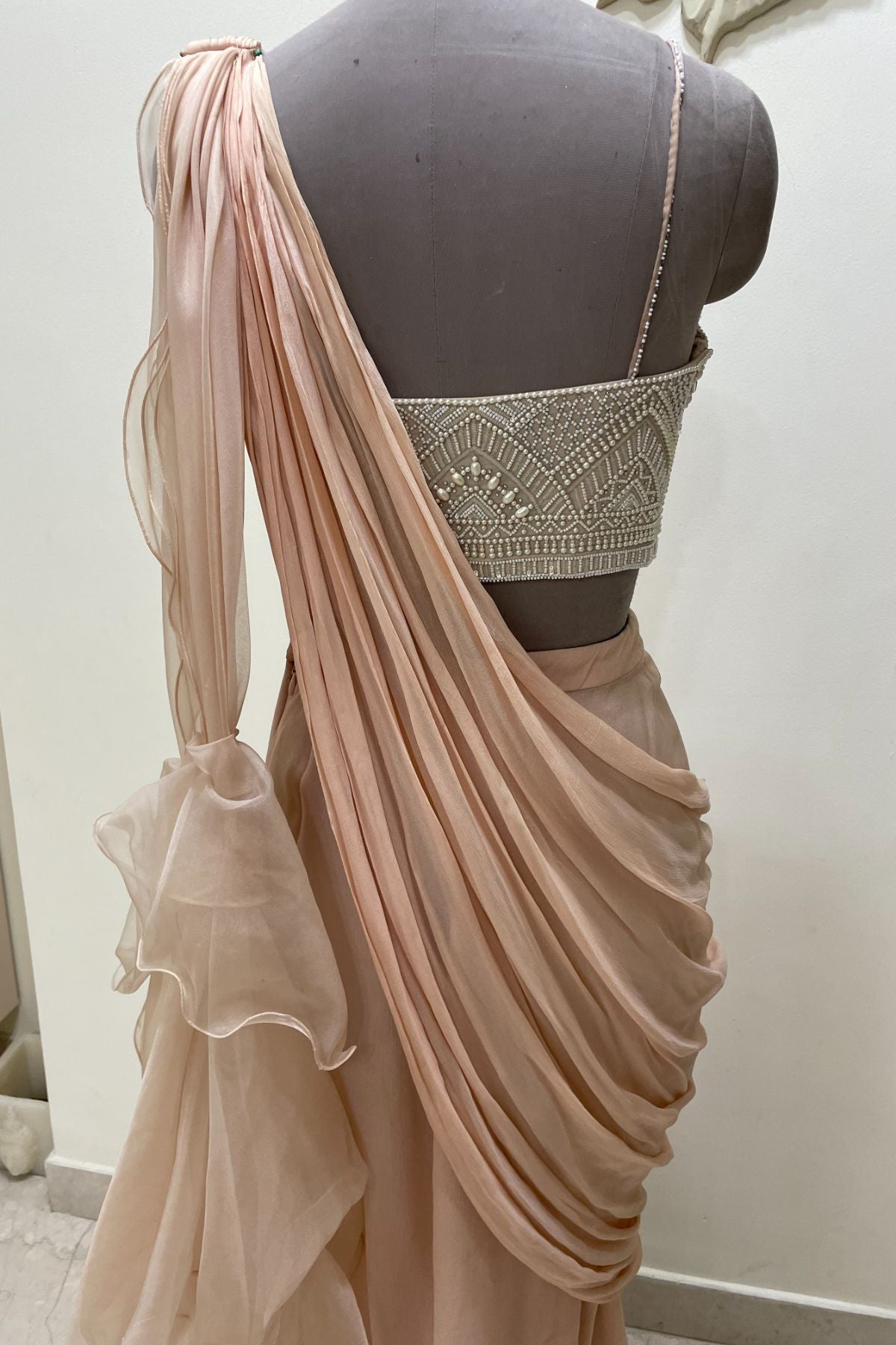 Dew Drop Draped Saree