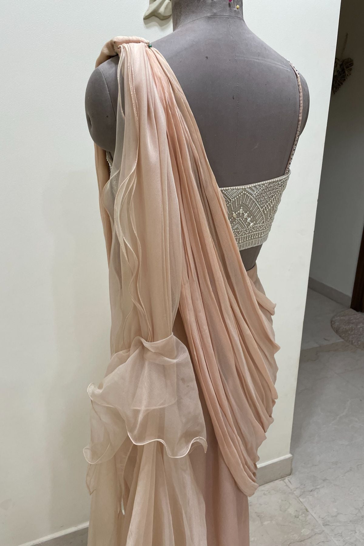 Dew Drop Draped Saree