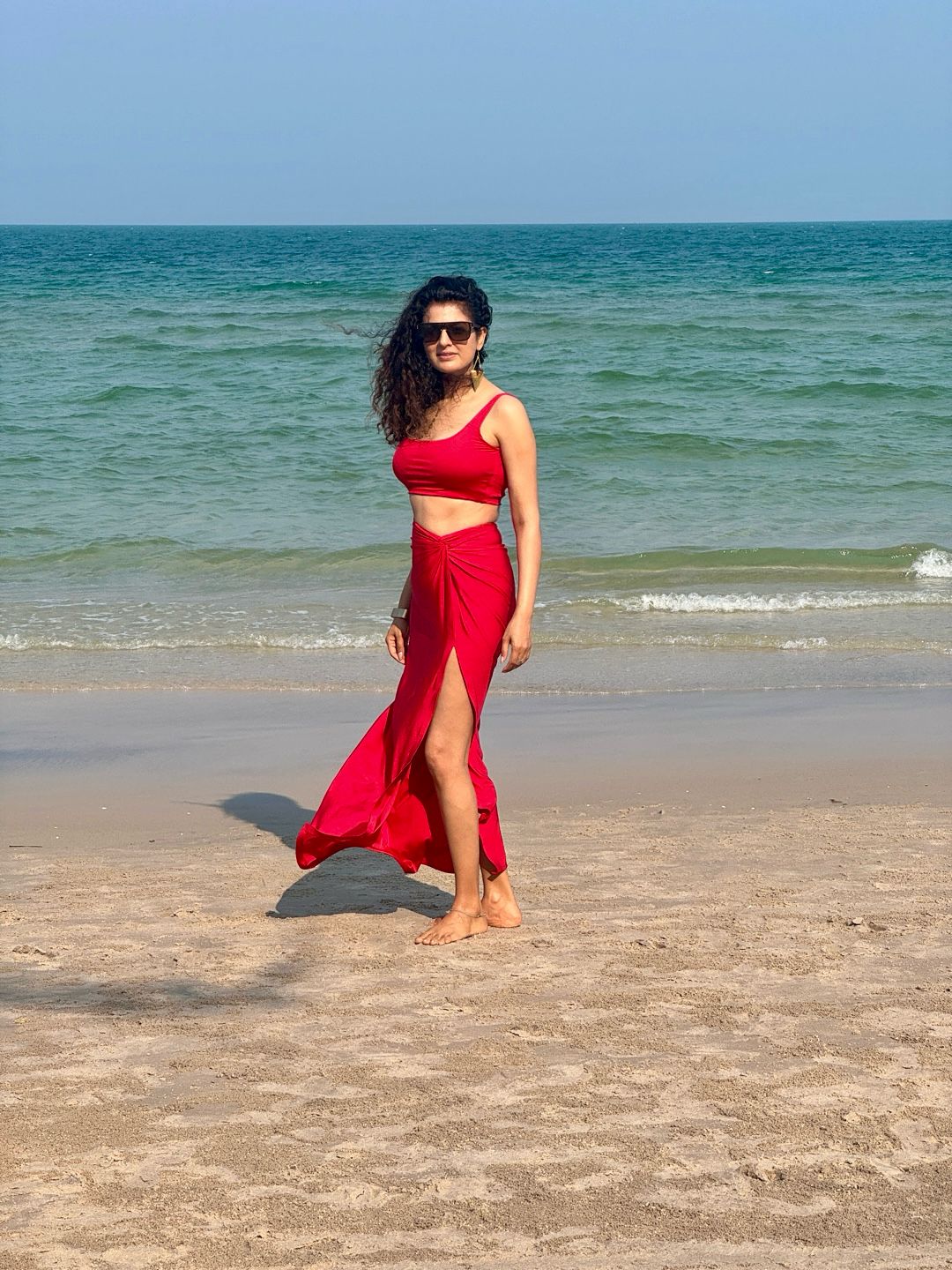 Red co- ord set