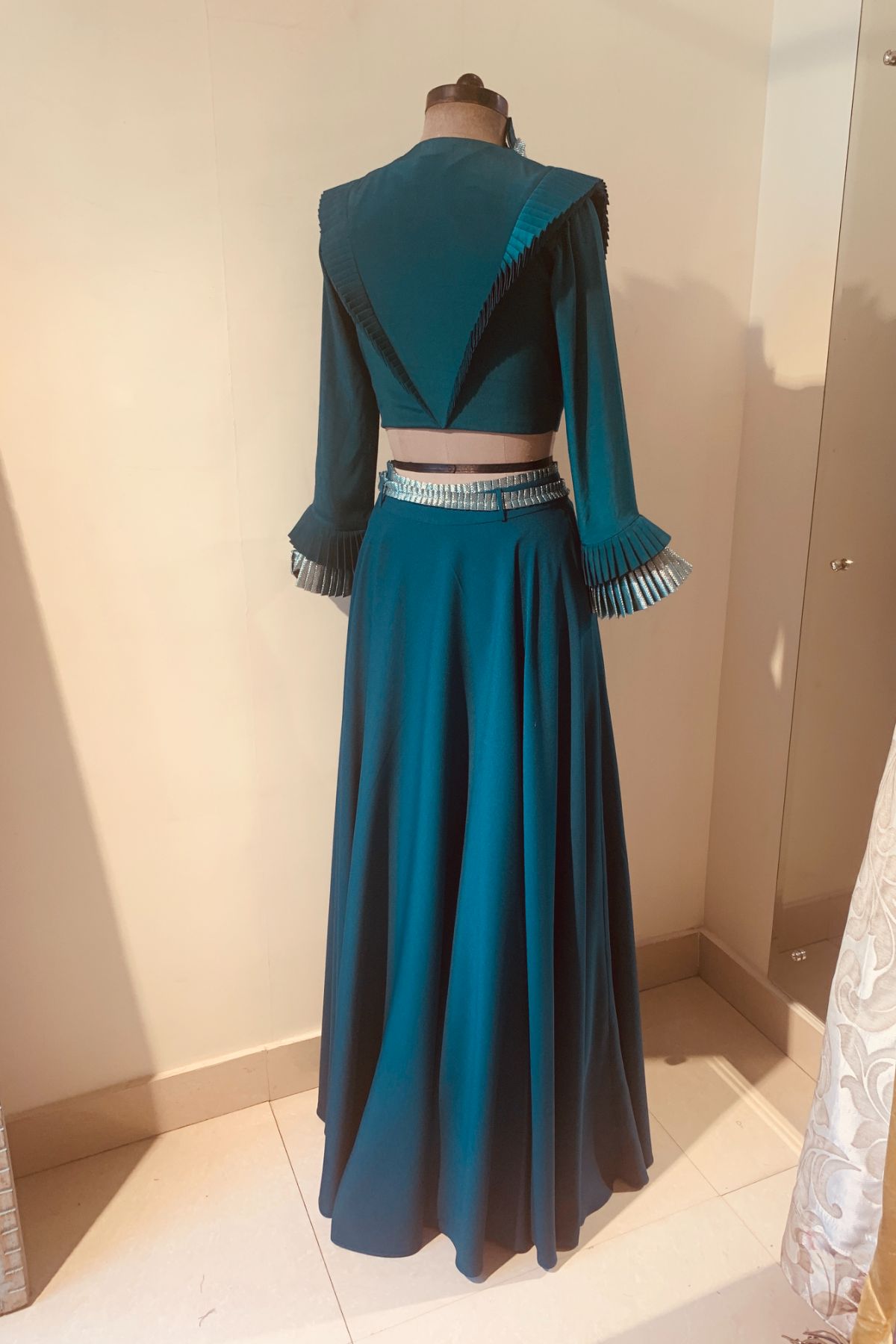 Pleated Co Ord Set