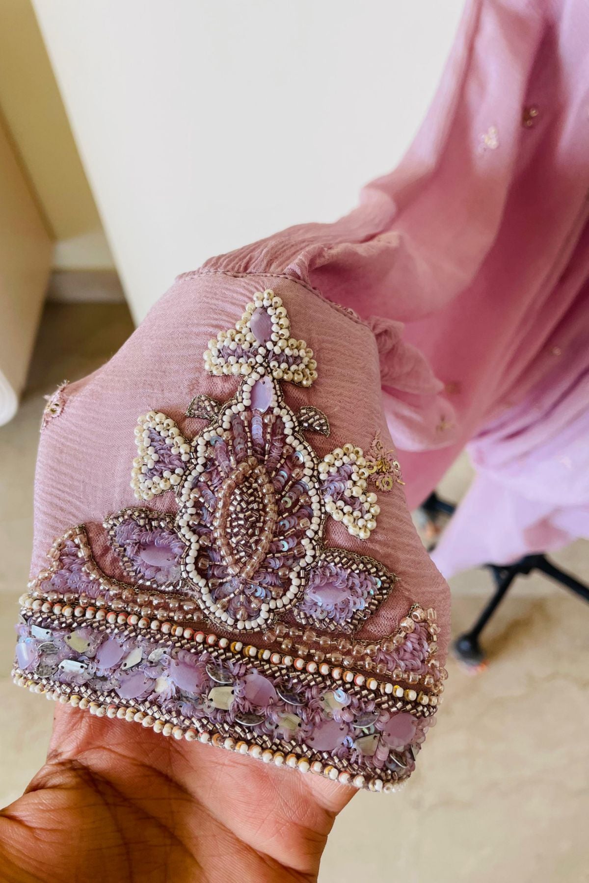 Lavender Cape Suit