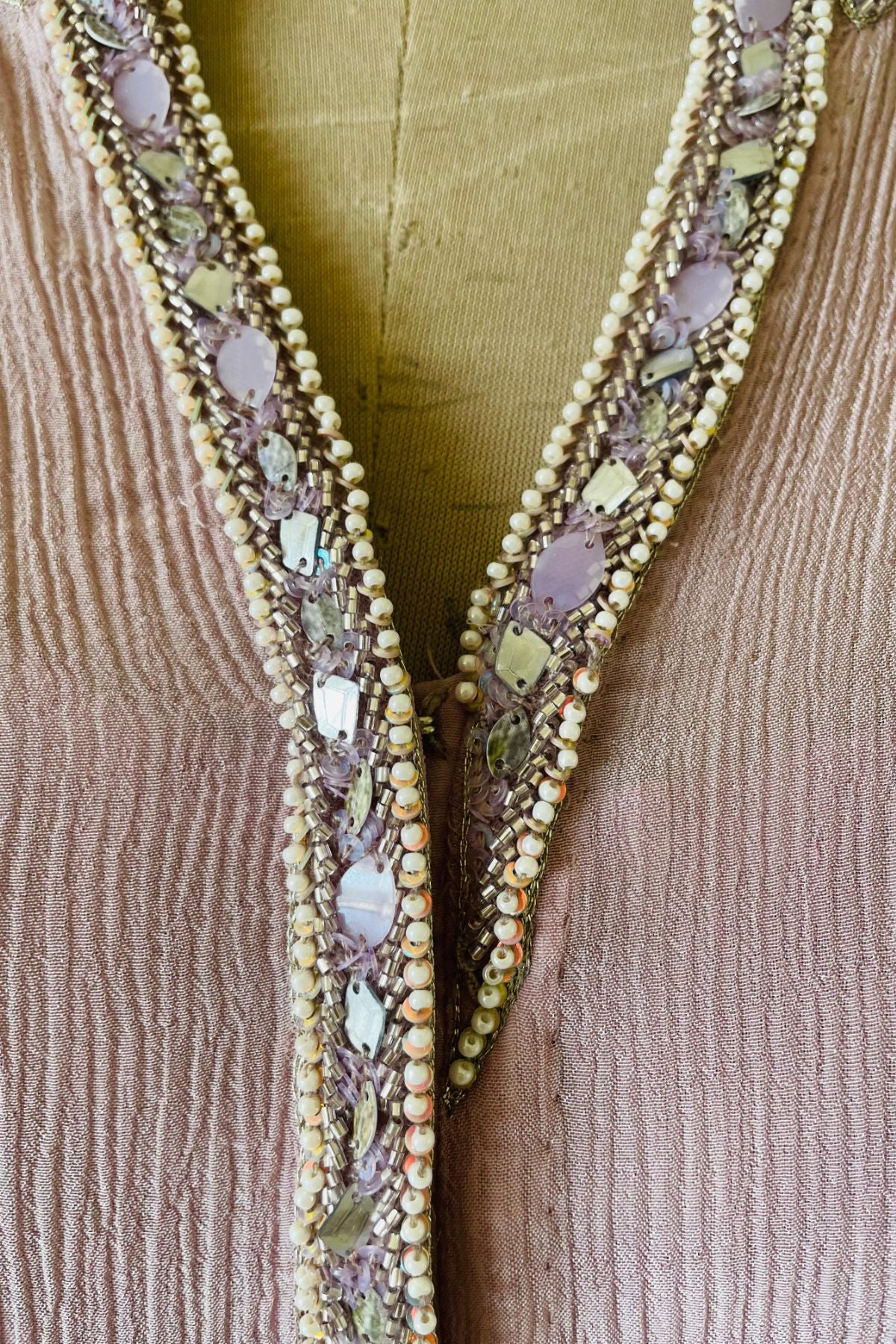 Lavender Cape Suit