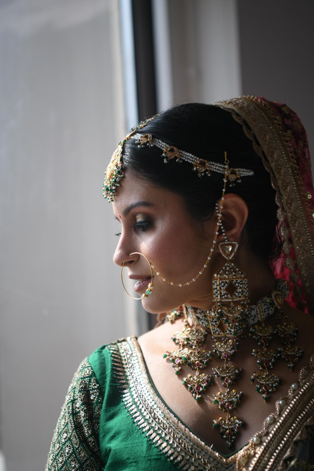 Fuchsia Bridal Lehenga