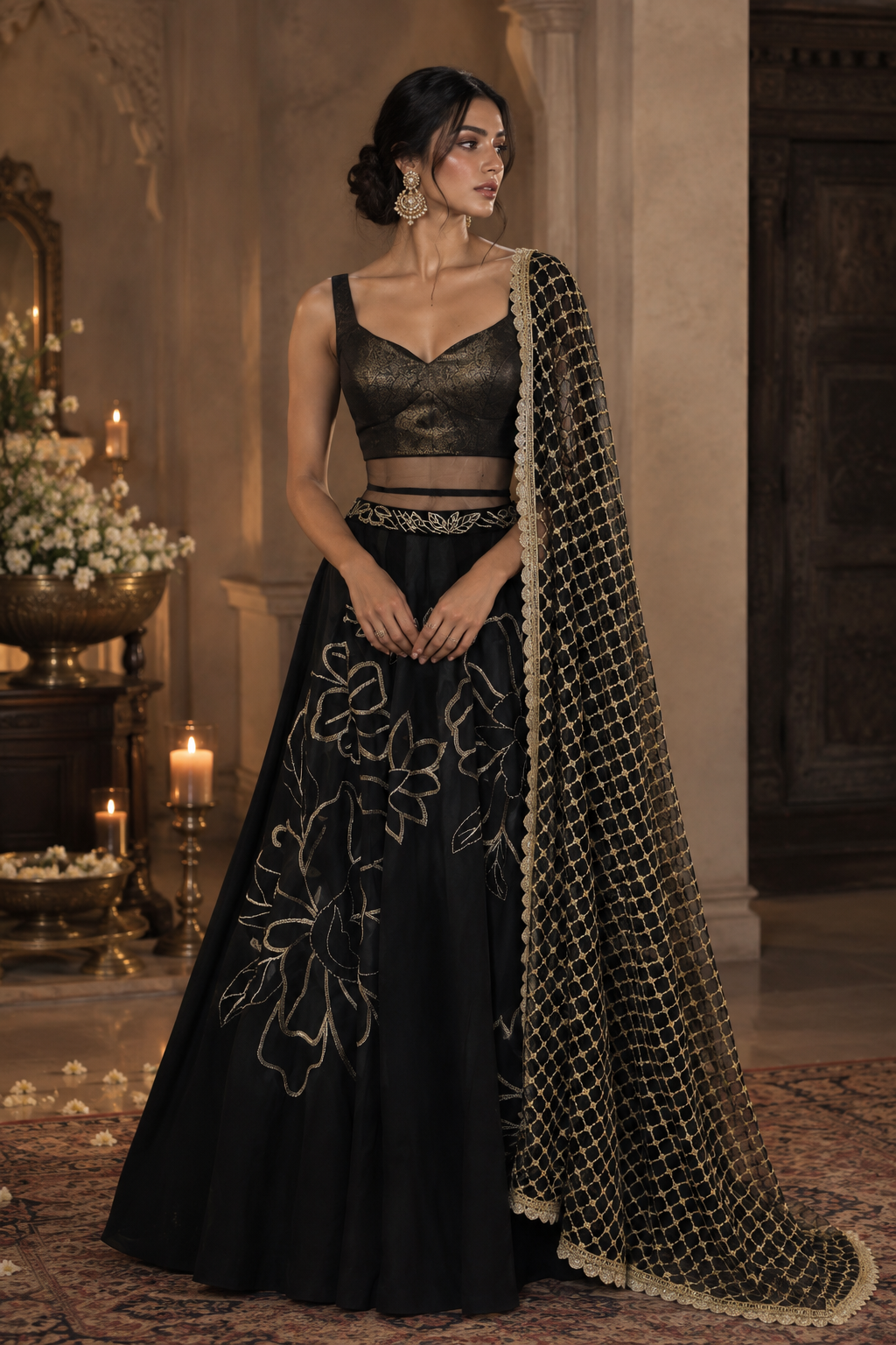 Flower Garden Lehenga