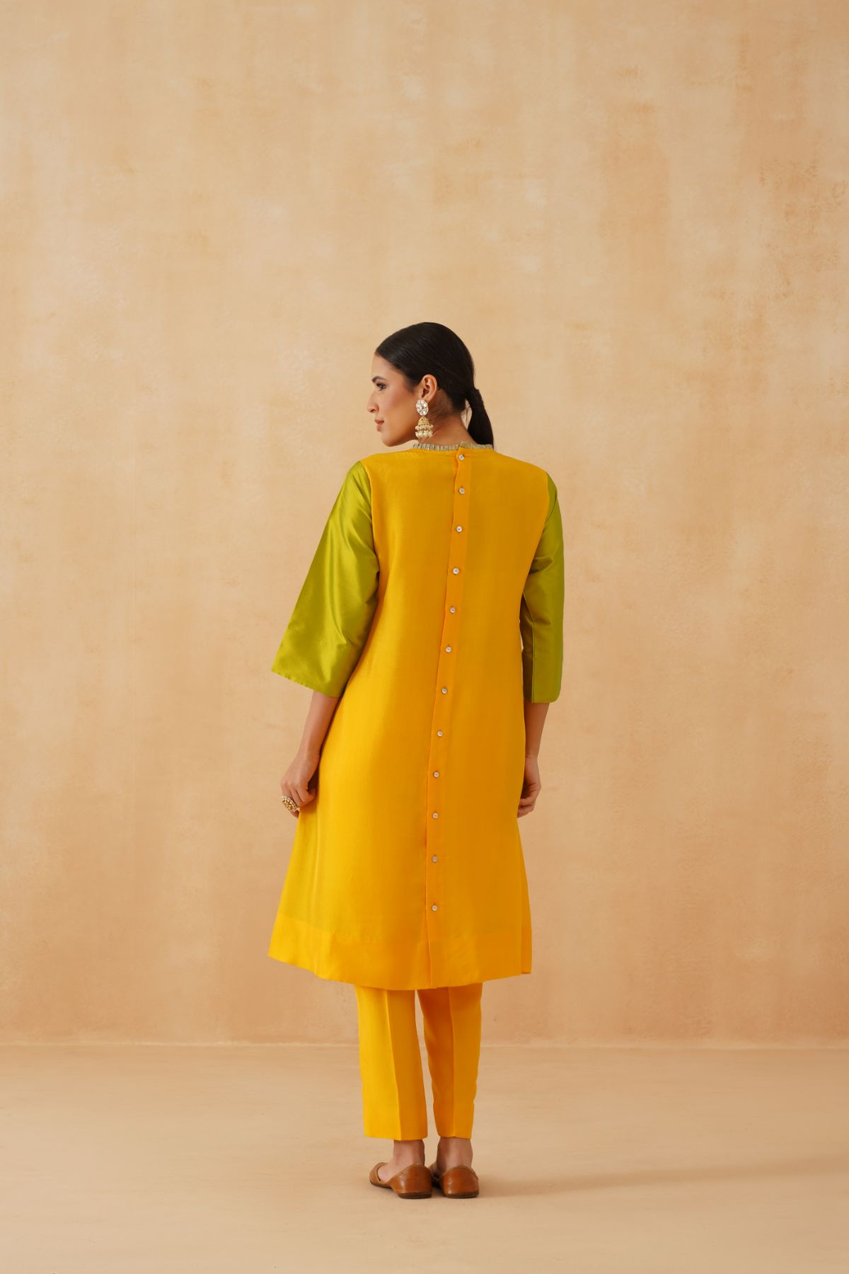 Hand Smocked Tuck Suit