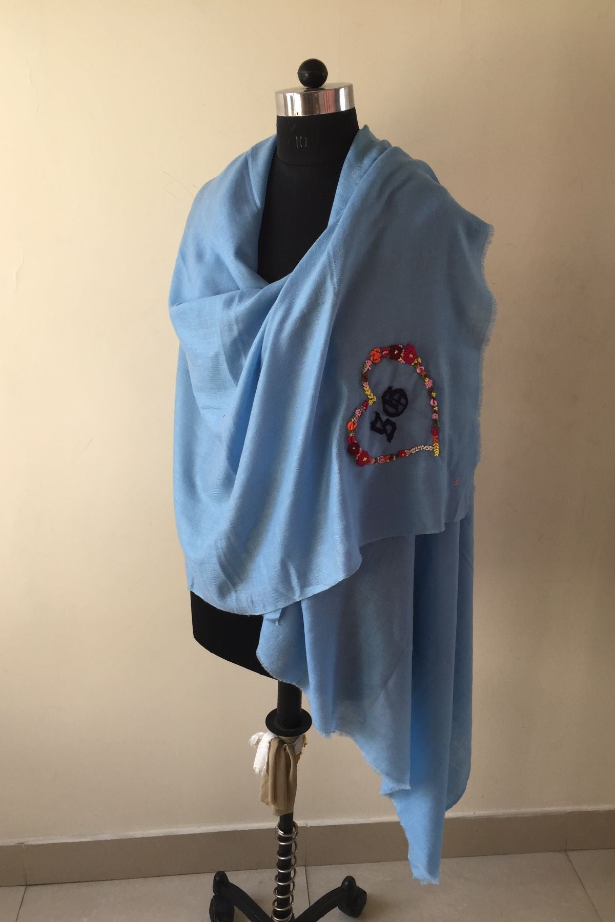 Stole with customised initials