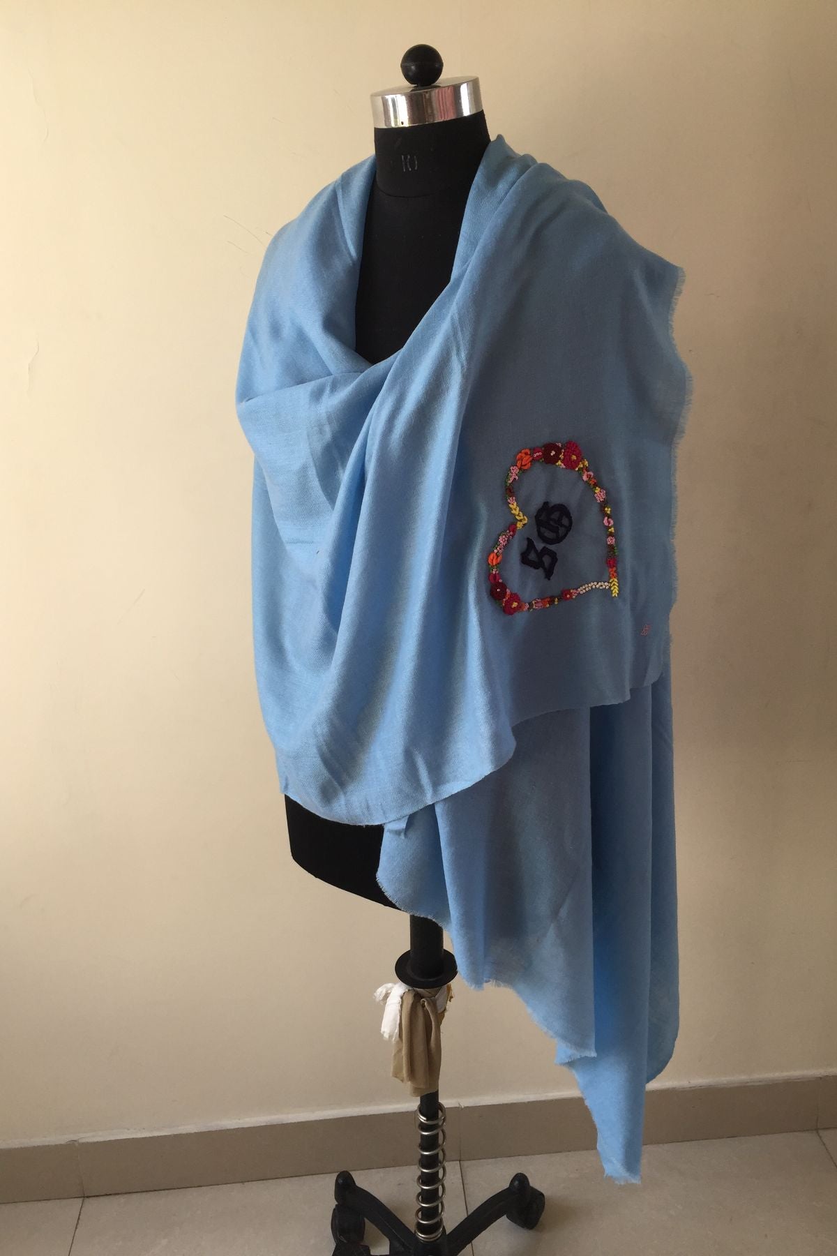 Stole with customised initials