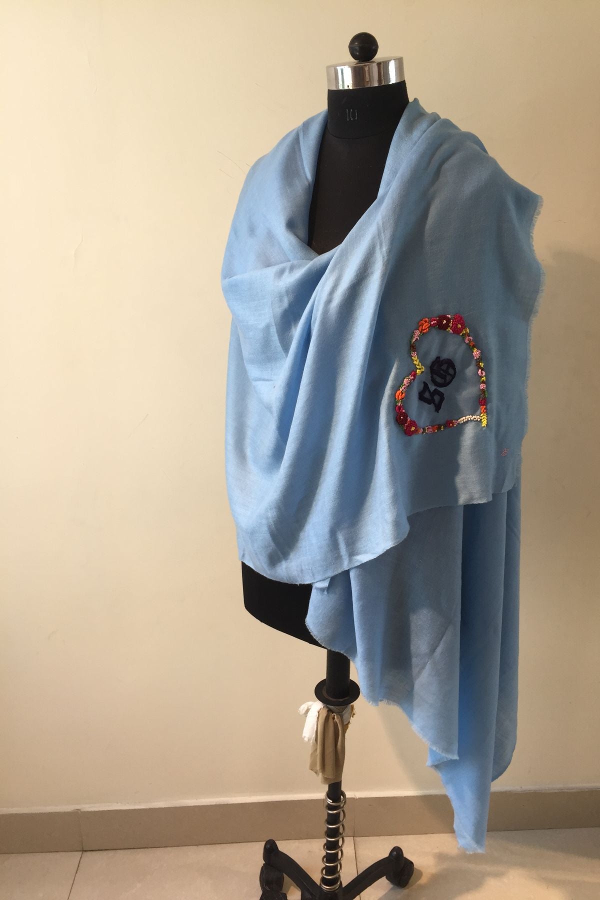 Stole with customised initials