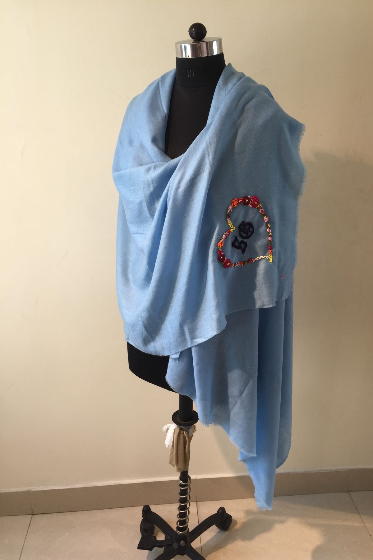 Stole with customised initials