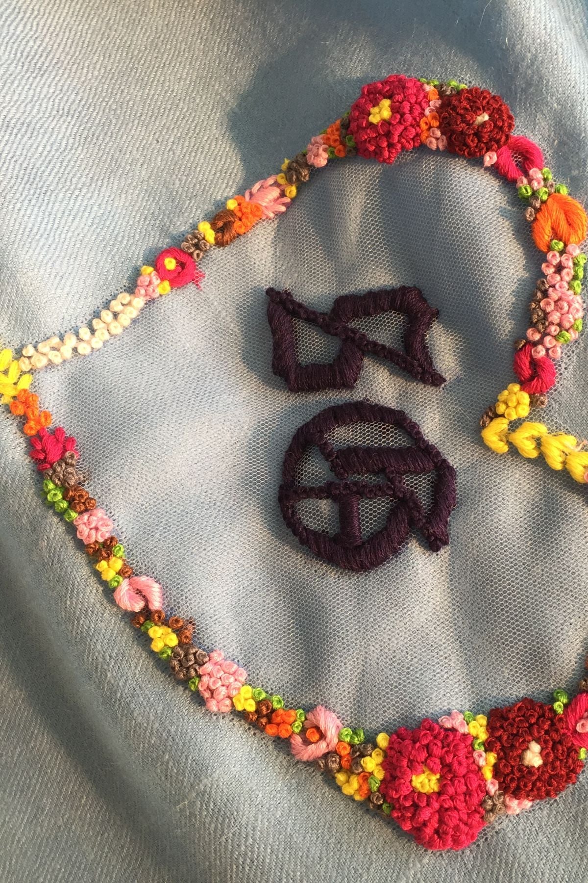Stole with customised initials