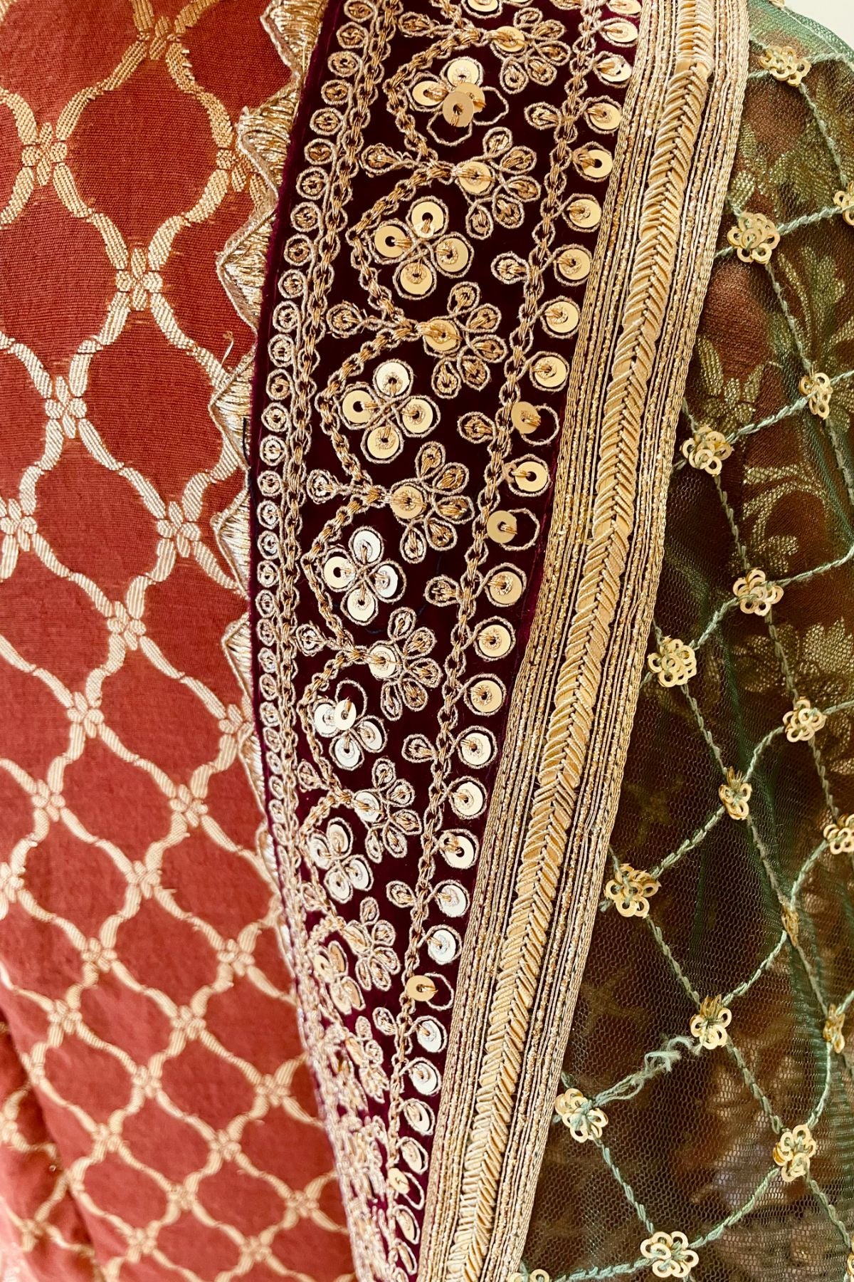 Fuchsia Bridal Lehenga