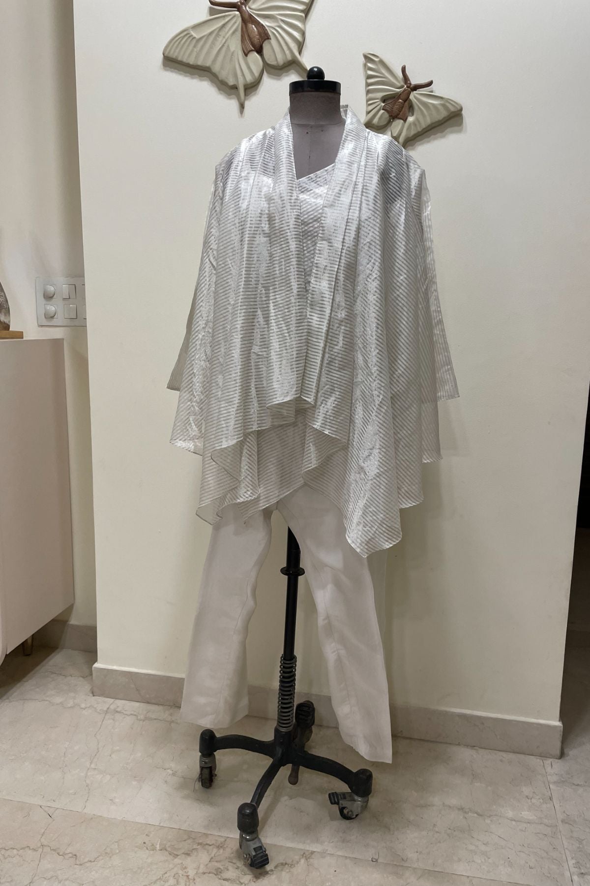 Ivory Cape and Pants