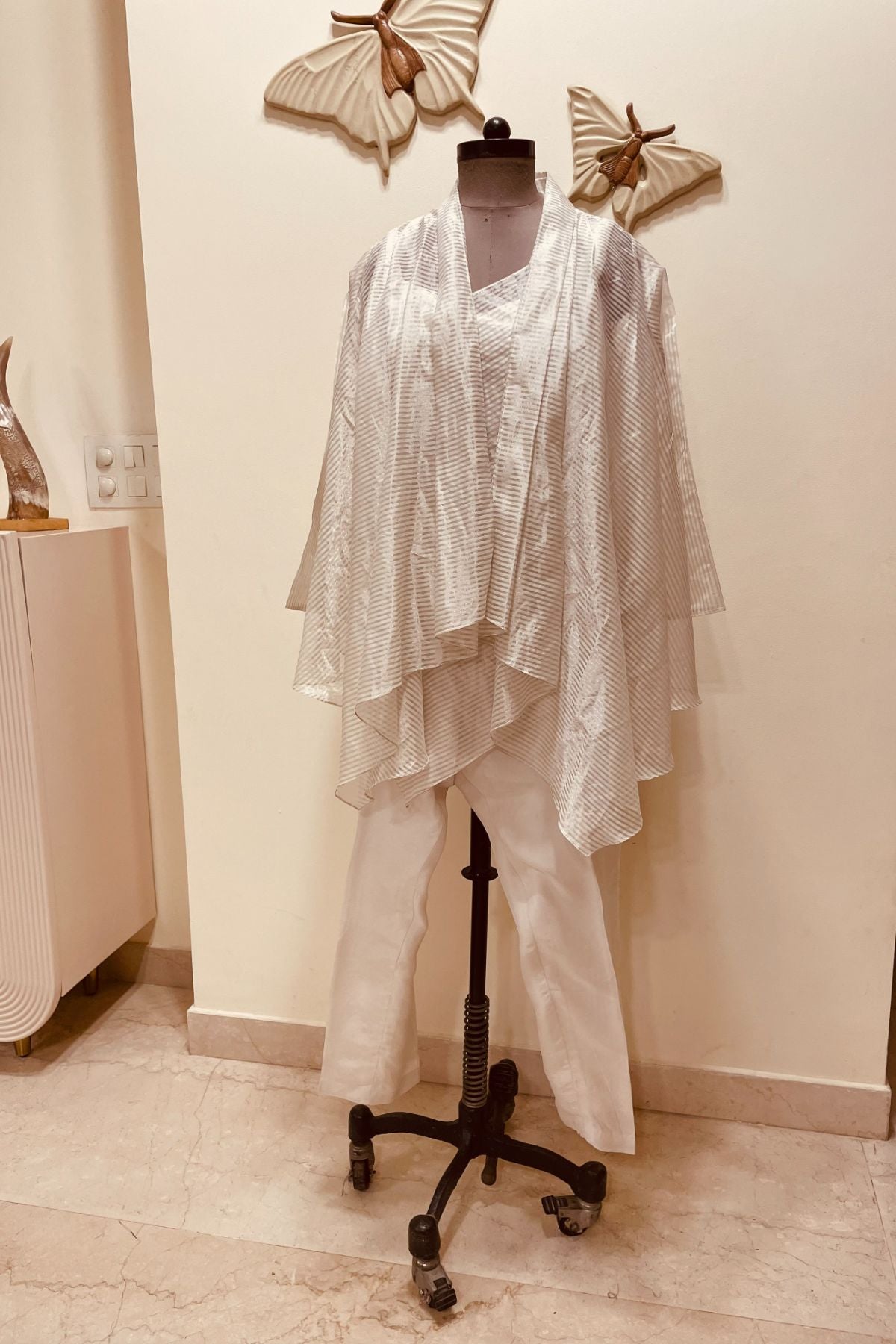 Ivory Cape and Pants