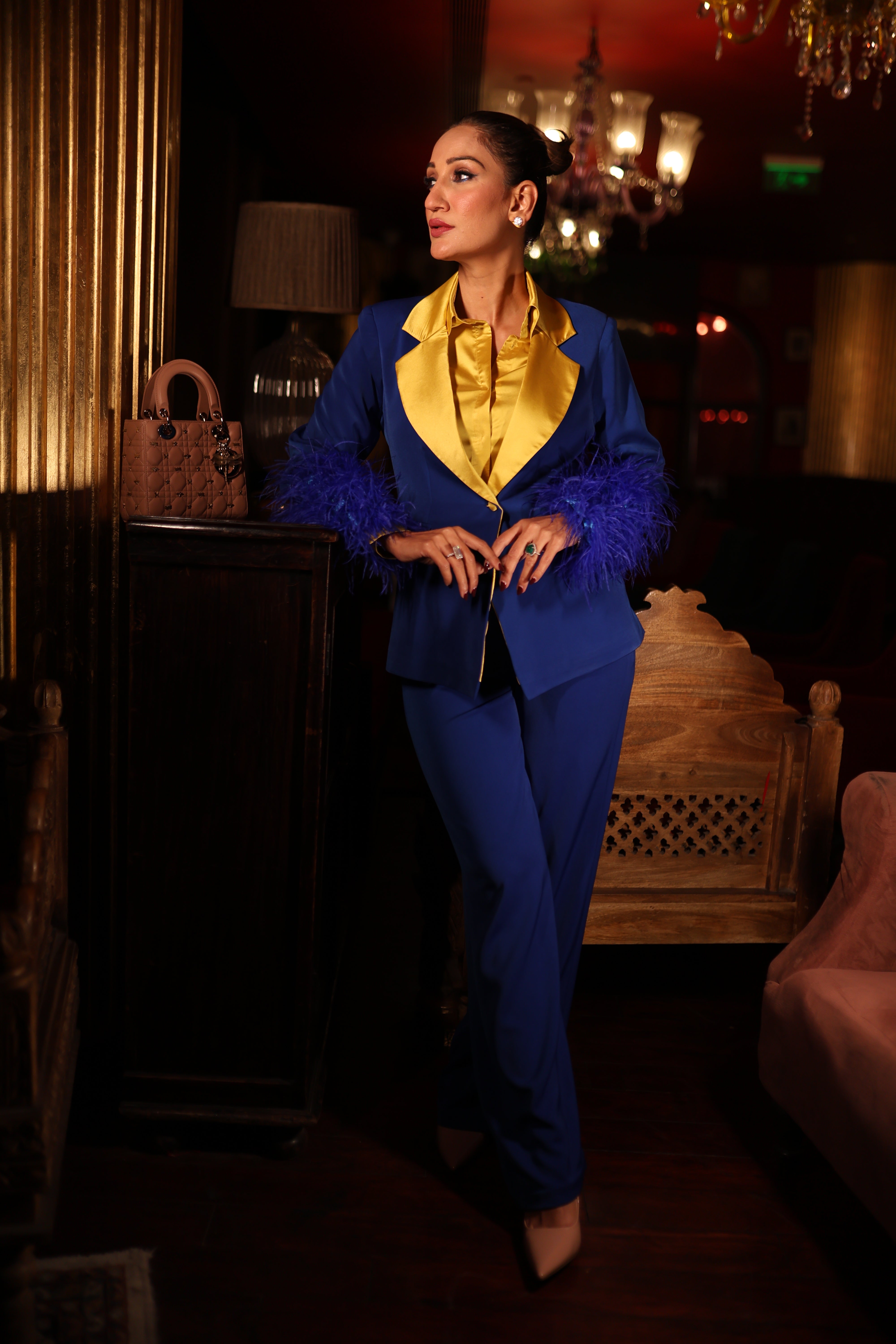 Blue Blazer Set