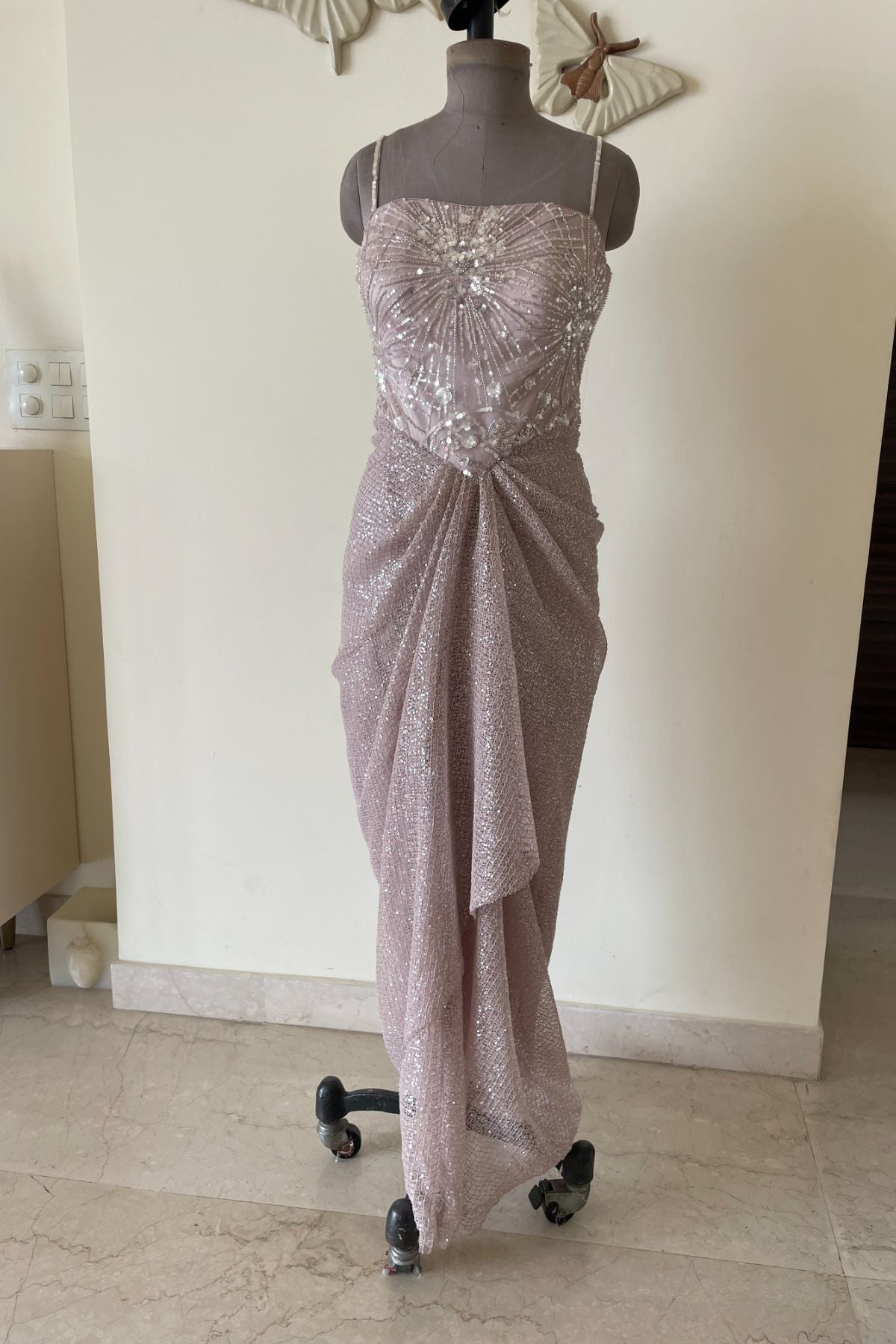 Champagne Drape