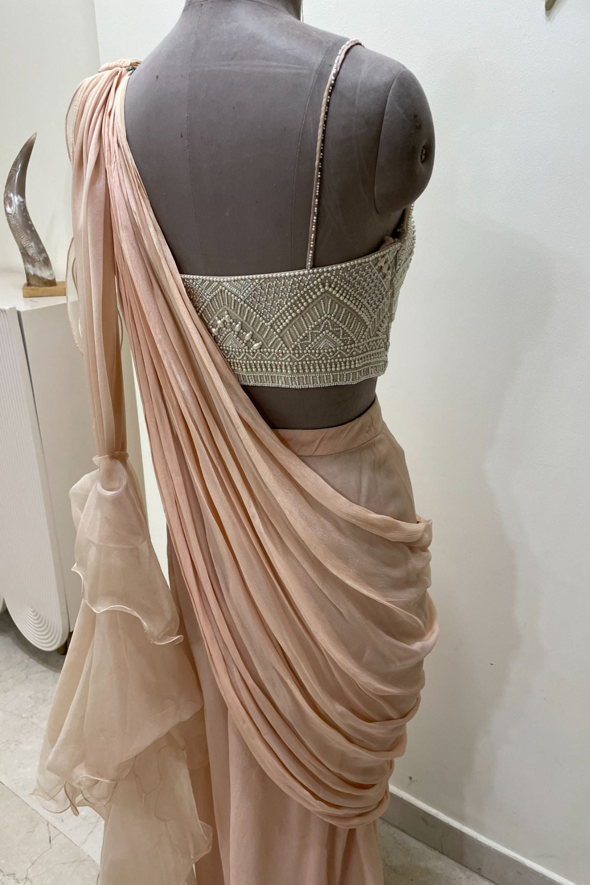 Dew Drop Draped Saree