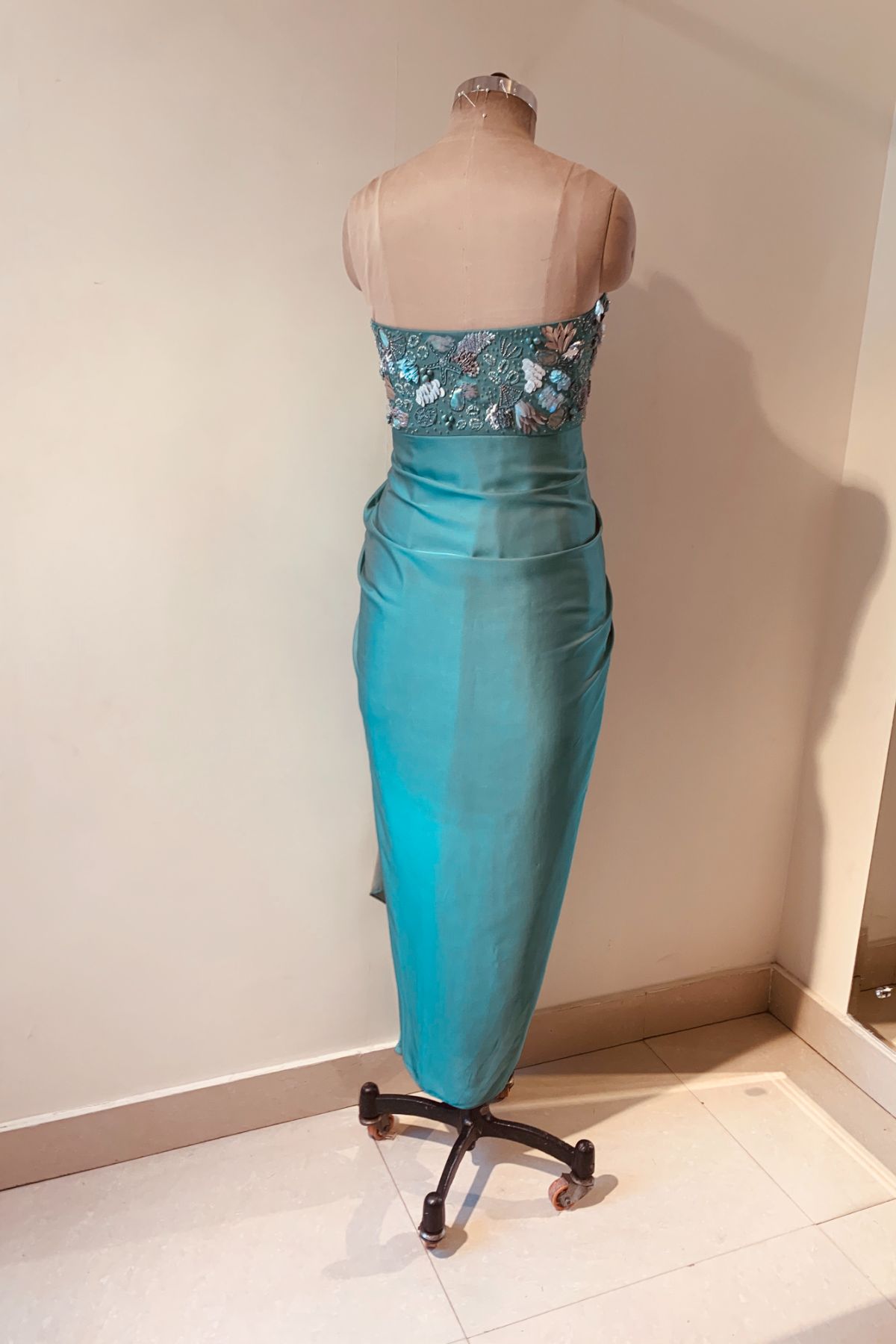 Ocean Drape Gown