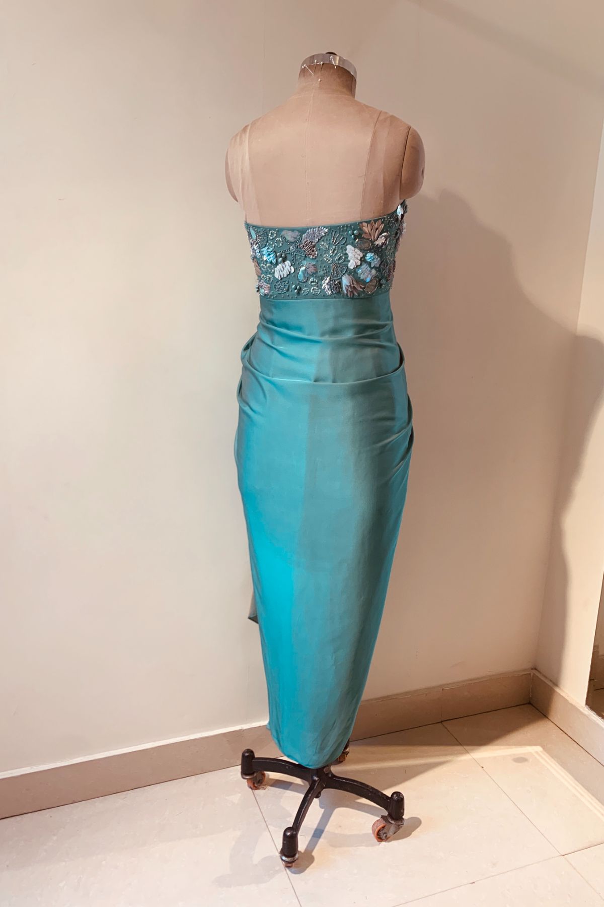 Ocean Drape Gown