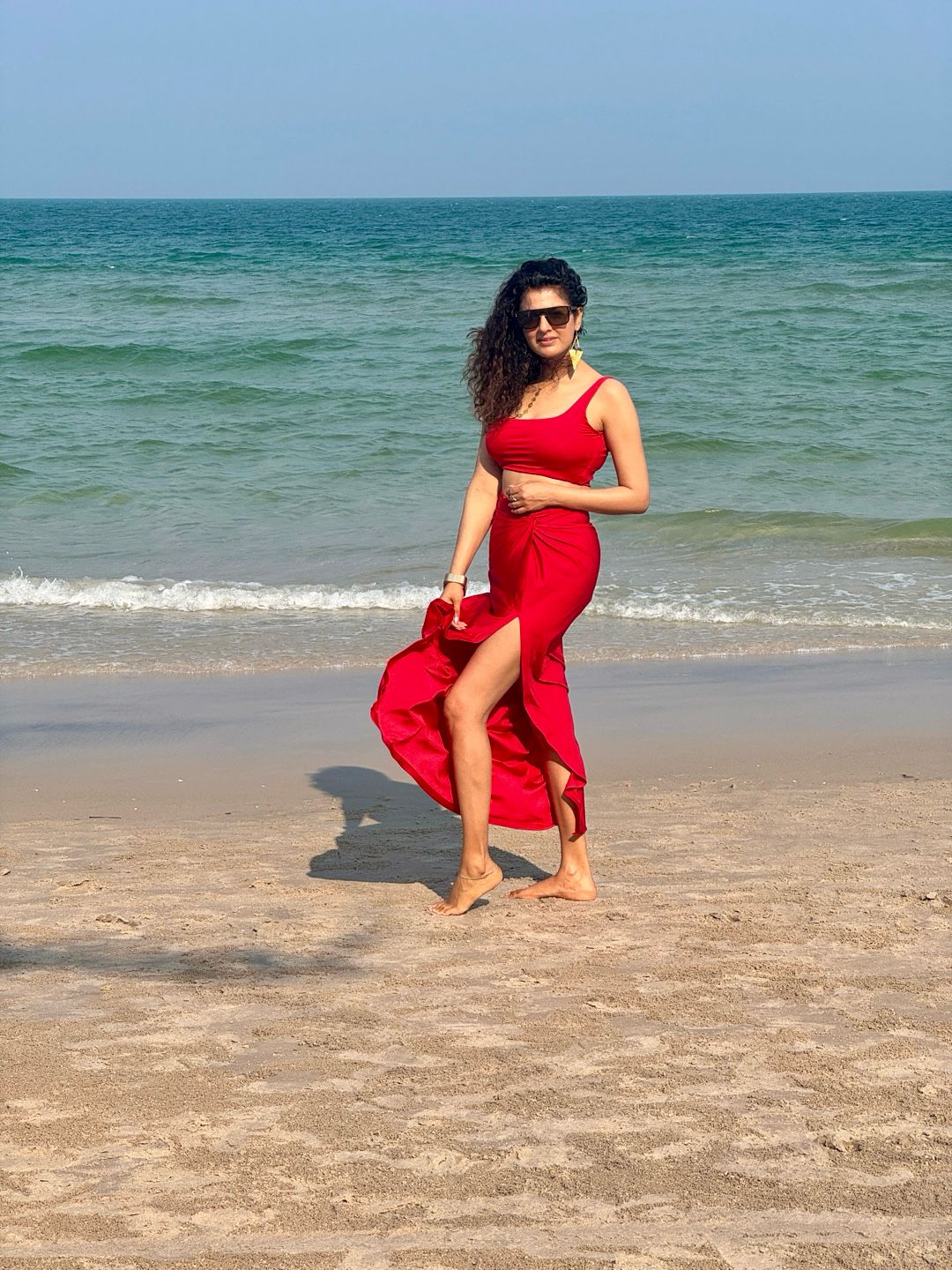 Red co- ord set