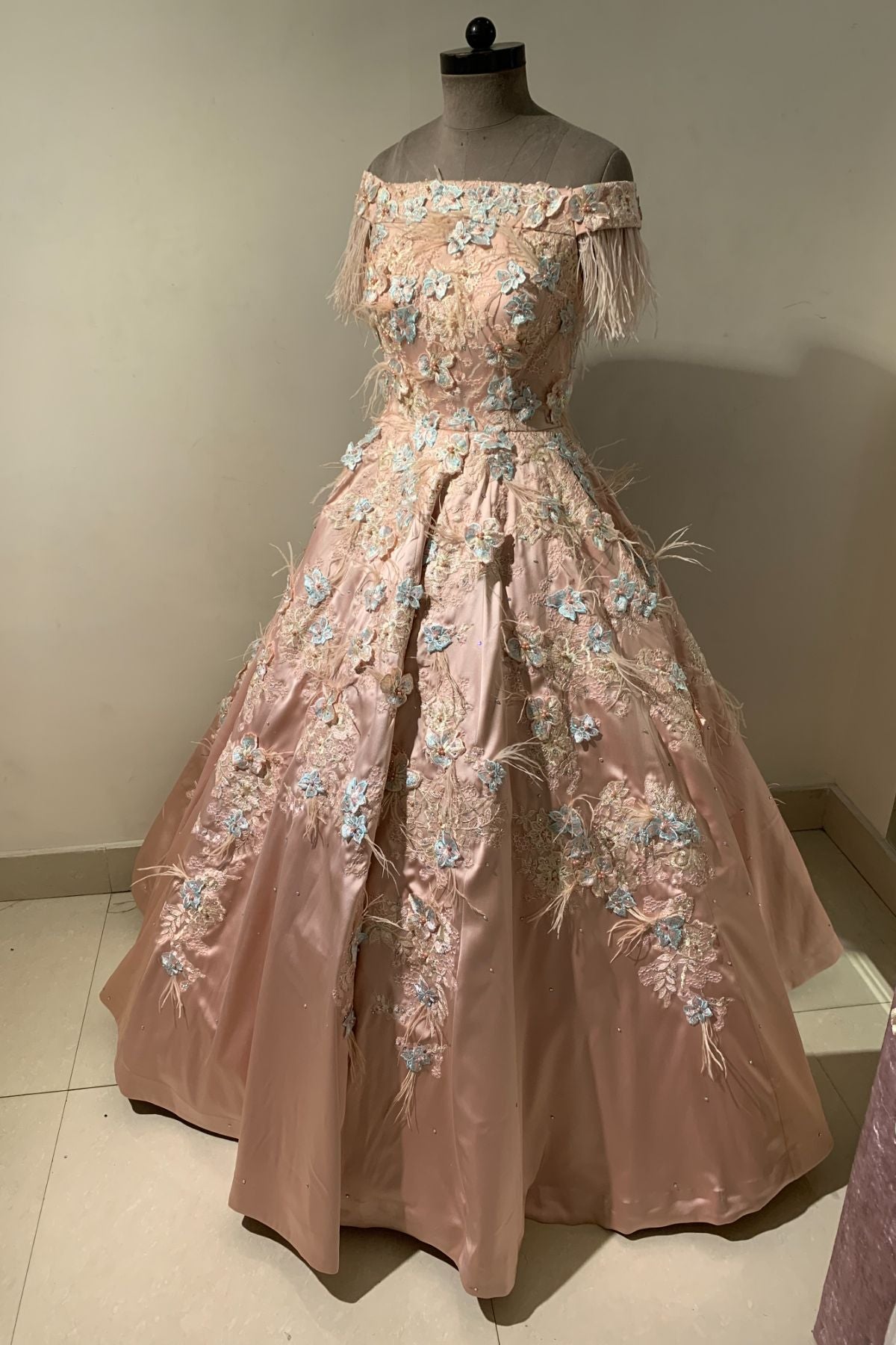 3D Flower Gown