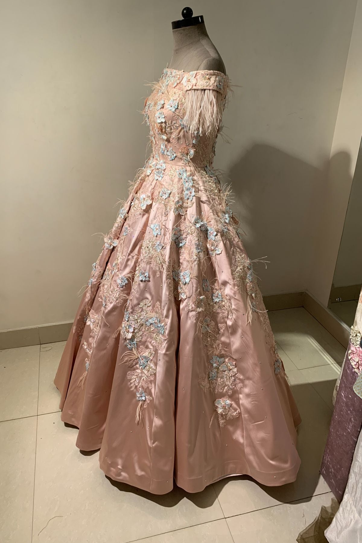 3D Flower Gown