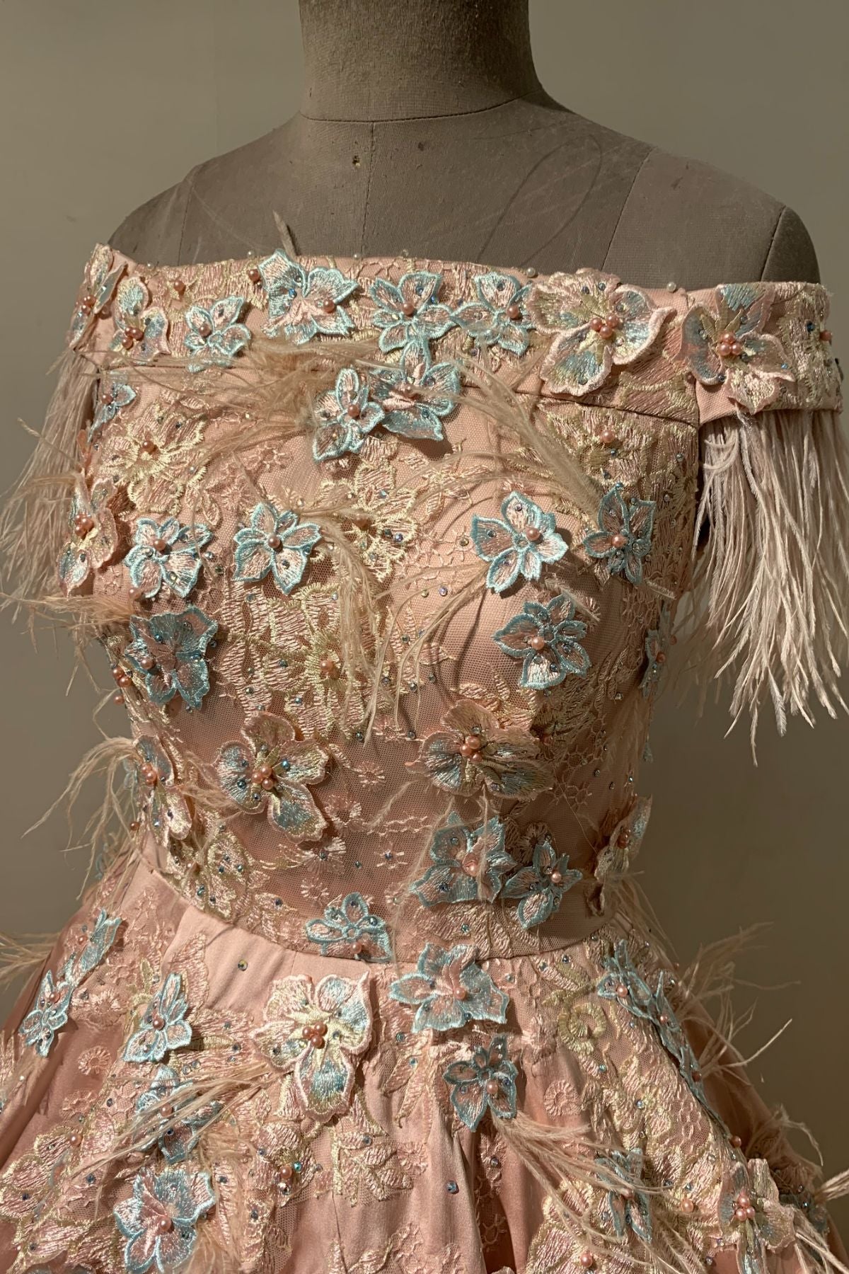 3D Flower Gown