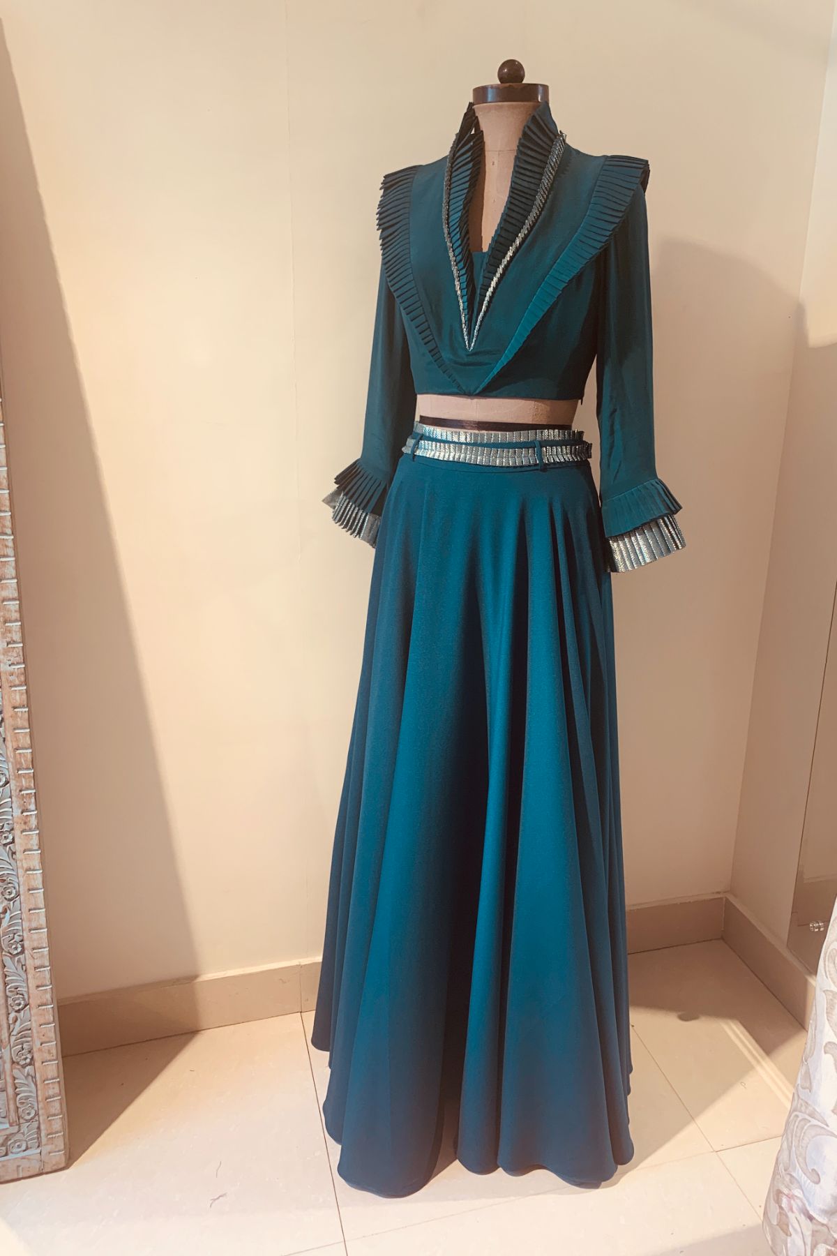 Pleated Co Ord Set