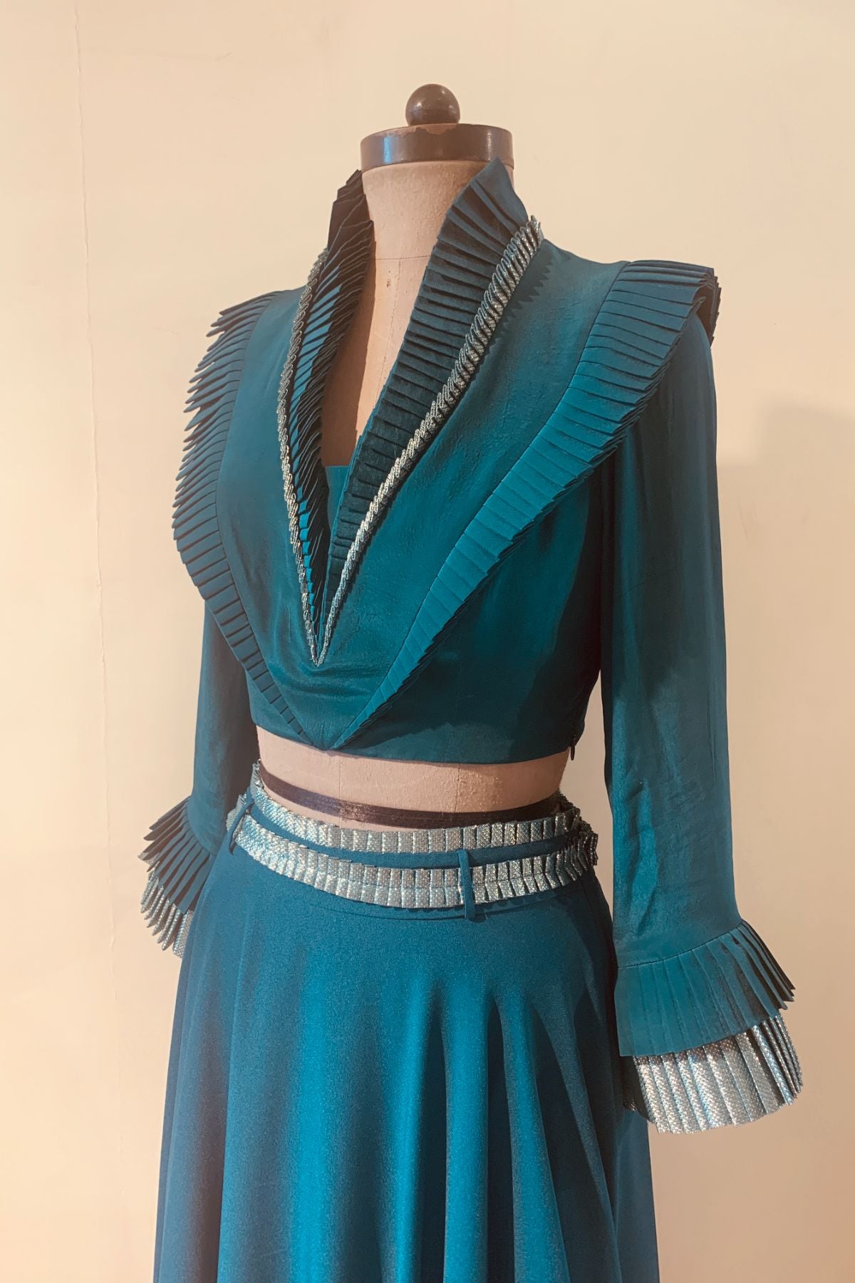 Pleated Co Ord Set